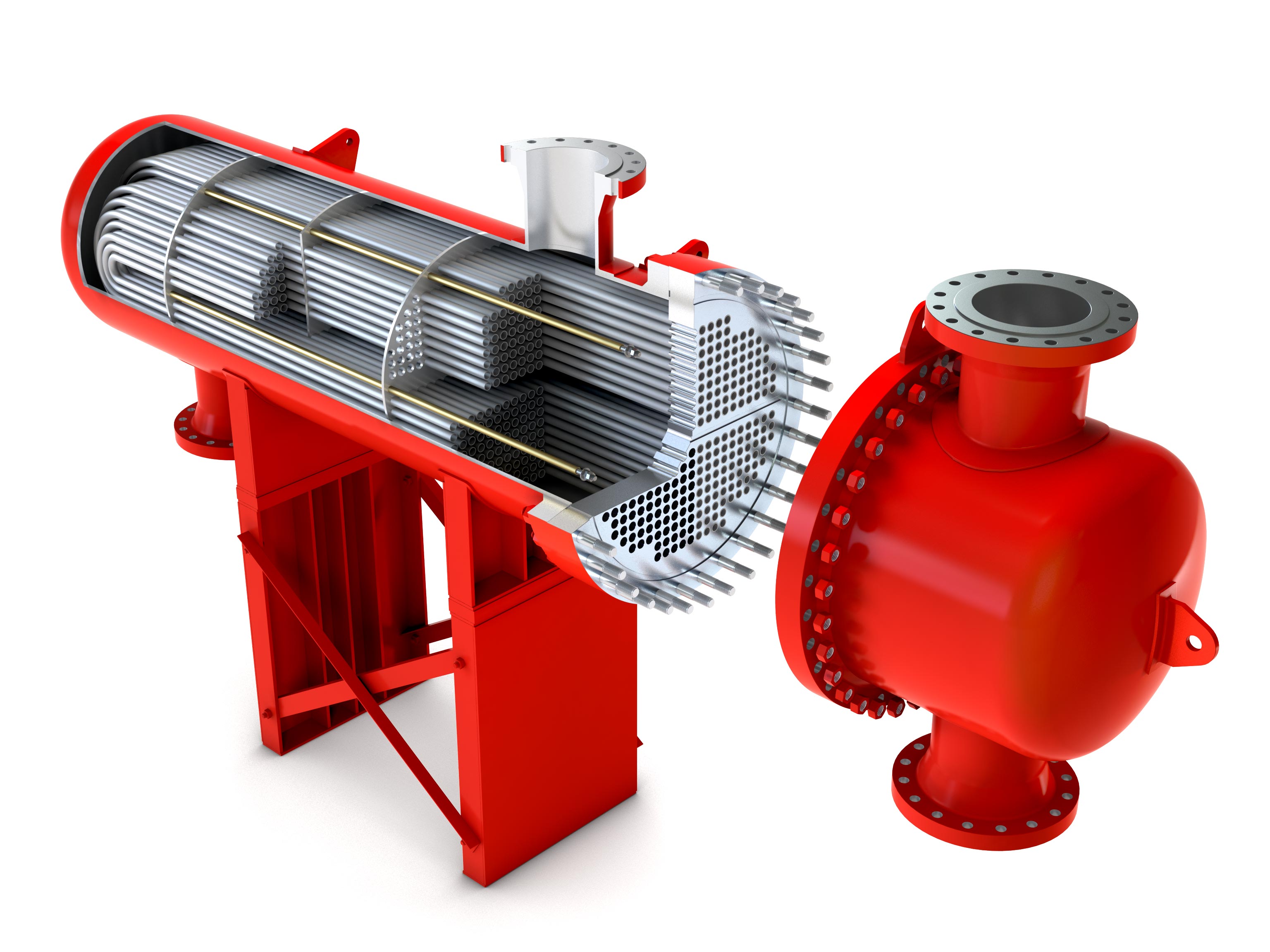 API Heat Exchangers – 3D Illustration & Animation | Hitchings Design |  Portland, OR