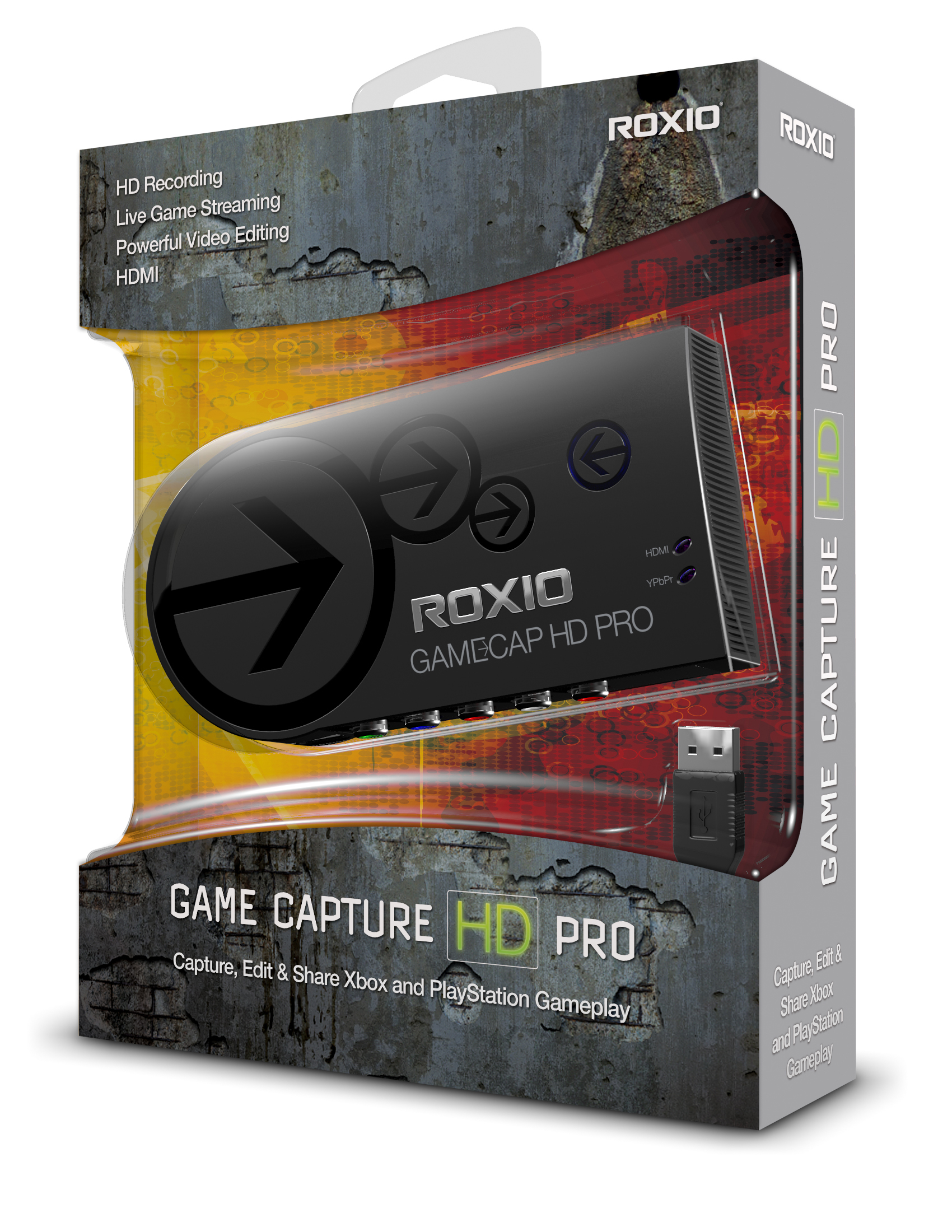 Roxio Game Capture Packaging